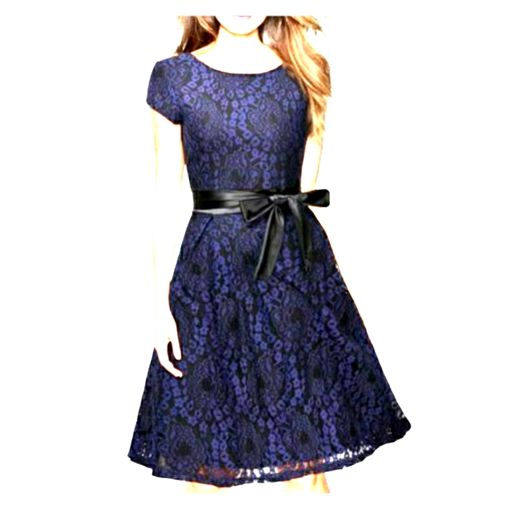 Miusol Lace Ribbon Dress